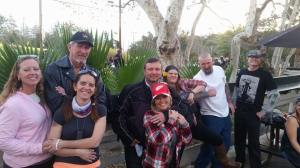 Some of the Ranch Riders at Cook's Corners.