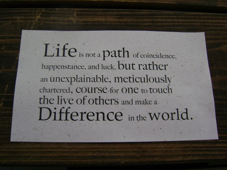 life-is-a-not-path-quote